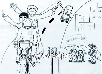 長(zhǎng)樂(lè)青少年法制動(dòng)漫現(xiàn)場(chǎng)繪畫(huà)賽優(yōu)秀作品選登 