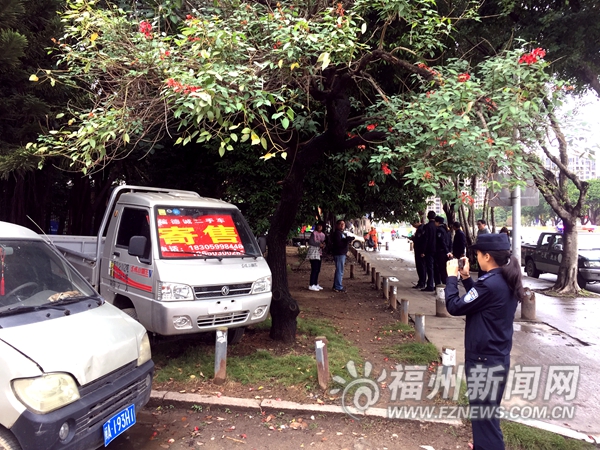 園林執(zhí)法支隊(duì)加強(qiáng)巡邏　查處侵綠毀綠違法行為