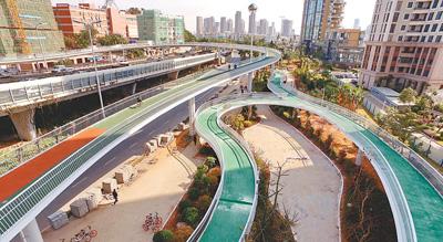 探訪廈門空中自行車道：禁機動車電動車與行人通行
