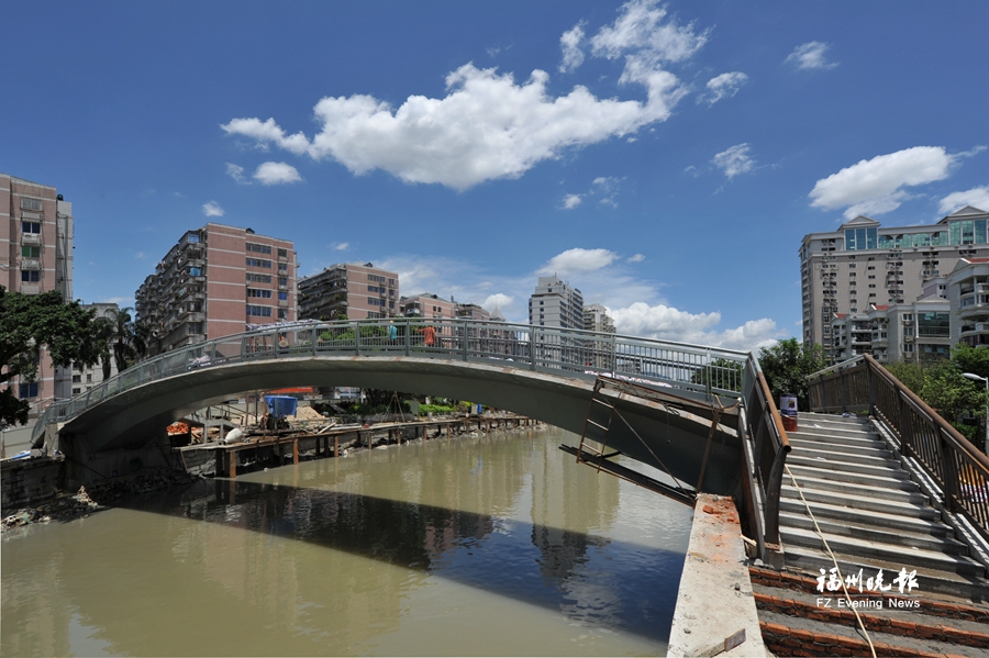 晉安河新湖塍橋月底前啟用　有望解決汛期阻水問(wèn)題