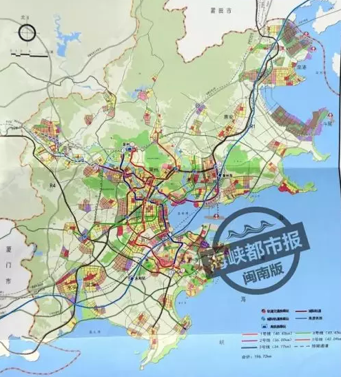 廈門至漳州、福州至長樂 福建多條軌道交通將開建