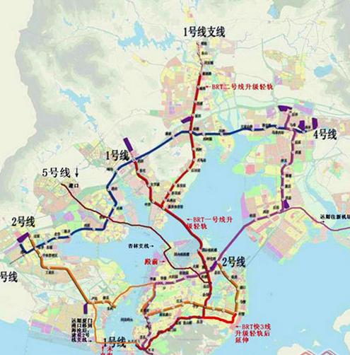 廈門至漳州、福州至長樂 福建多條軌道交通將開建