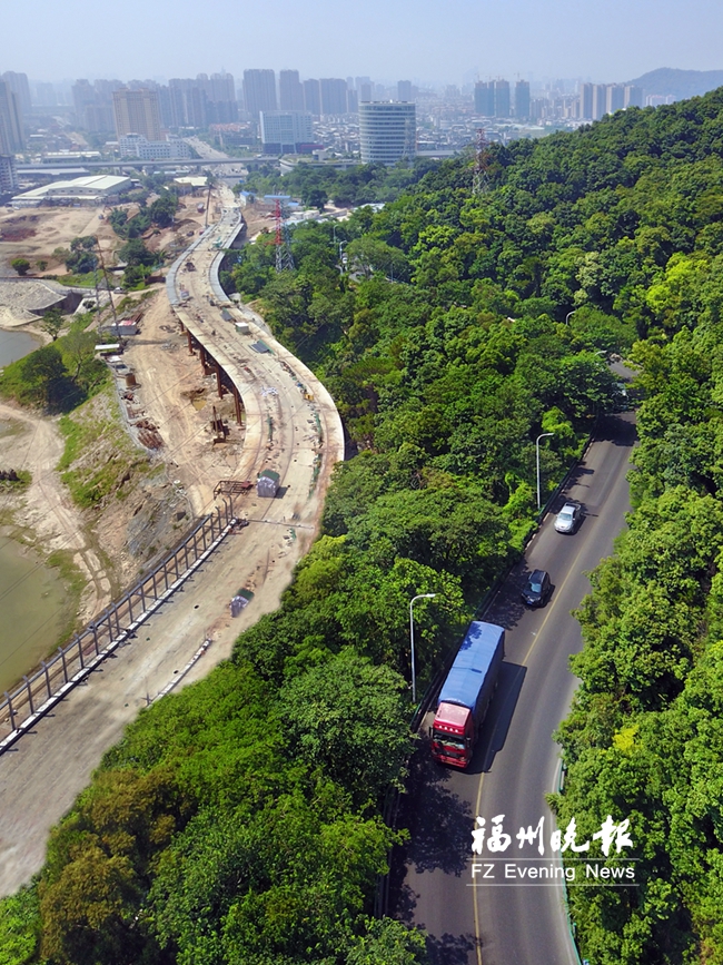 福飛北路拓寬擬國(guó)慶前通車　增設(shè)玻璃屏隔音隔臭