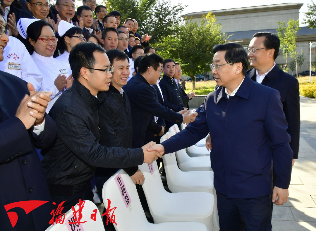 于偉國率福建代表團赴新疆昌吉州推進對口支援工作