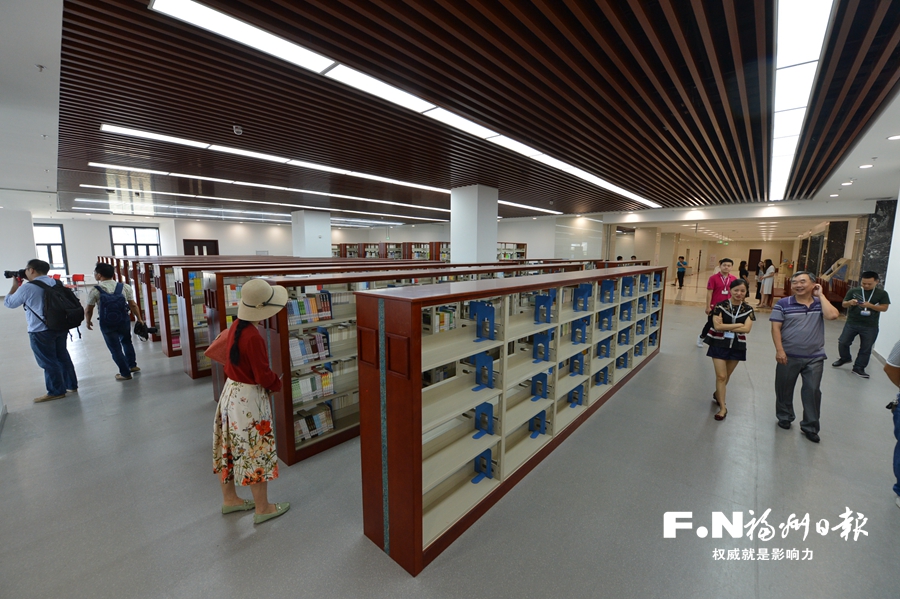 福州市圖書館新館年內(nèi)開放　共11層藏書90多萬冊(cè)