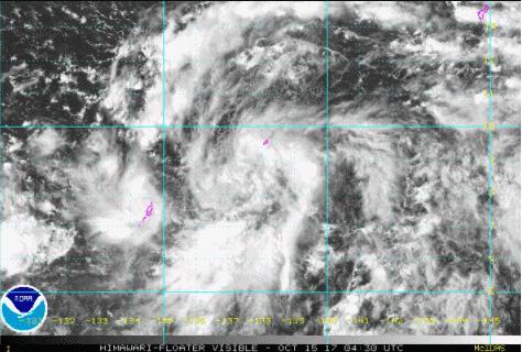 臺(tái)風(fēng)“卡努”登陸帶來(lái)風(fēng)雨 第21號(hào)臺(tái)風(fēng)正在醞釀