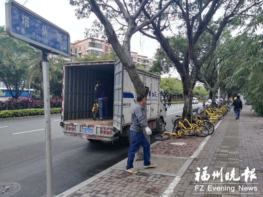 福州年內(nèi)清理20萬(wàn)輛過剩共享單車 22天撤走13萬(wàn)輛
