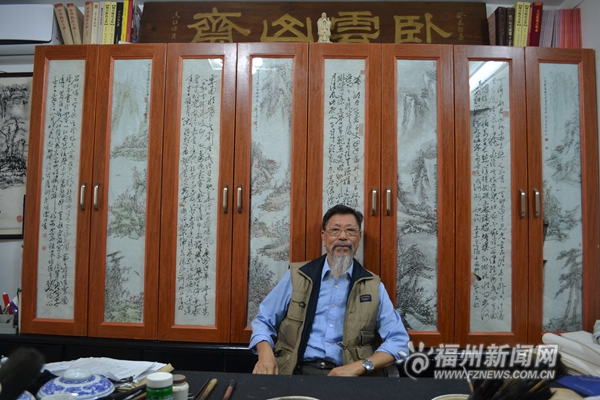 “長(zhǎng)樂山翁”陳冷月：常有詩(shī)書振腹  誰(shuí)言冷月無(wú)聲