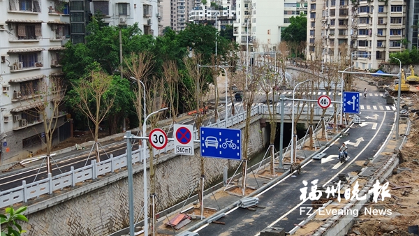 觀風(fēng)亭道路工程有望下月通車　將與觀風(fēng)亭街相連