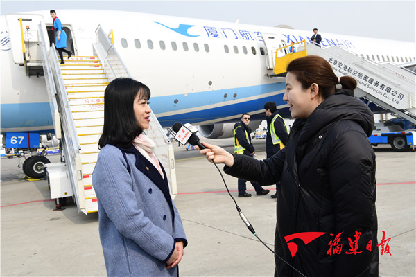 在閩全國人大代表抵京
