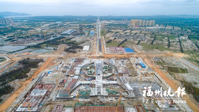 福平鐵路平潭站封頂 預計9月進行鐵路聯(lián)調聯(lián)試