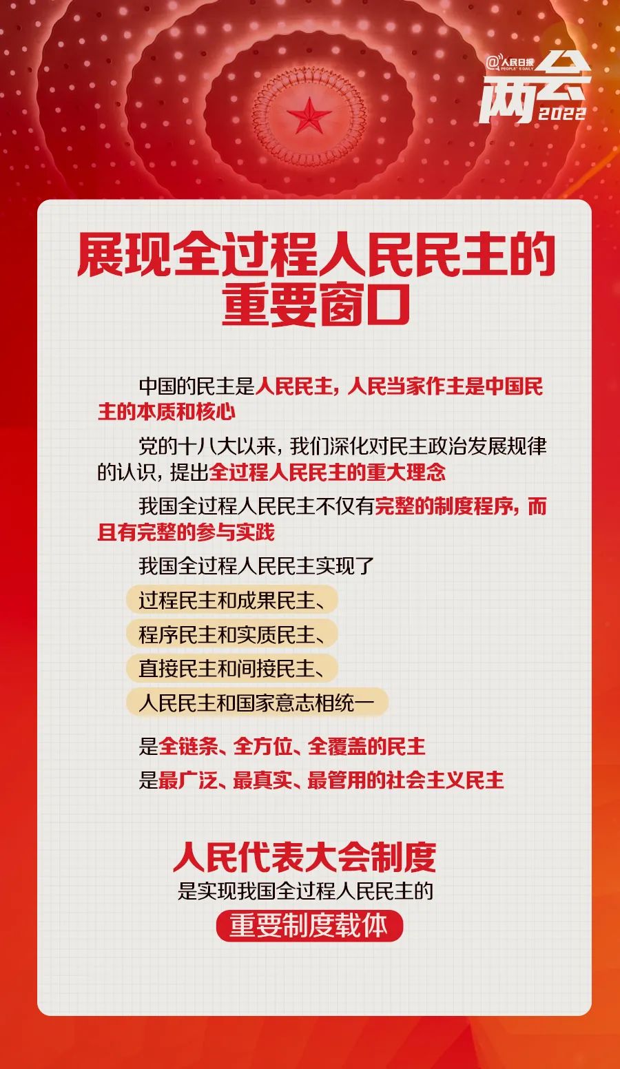 全國兩會是個什么會？來看這些要點→
