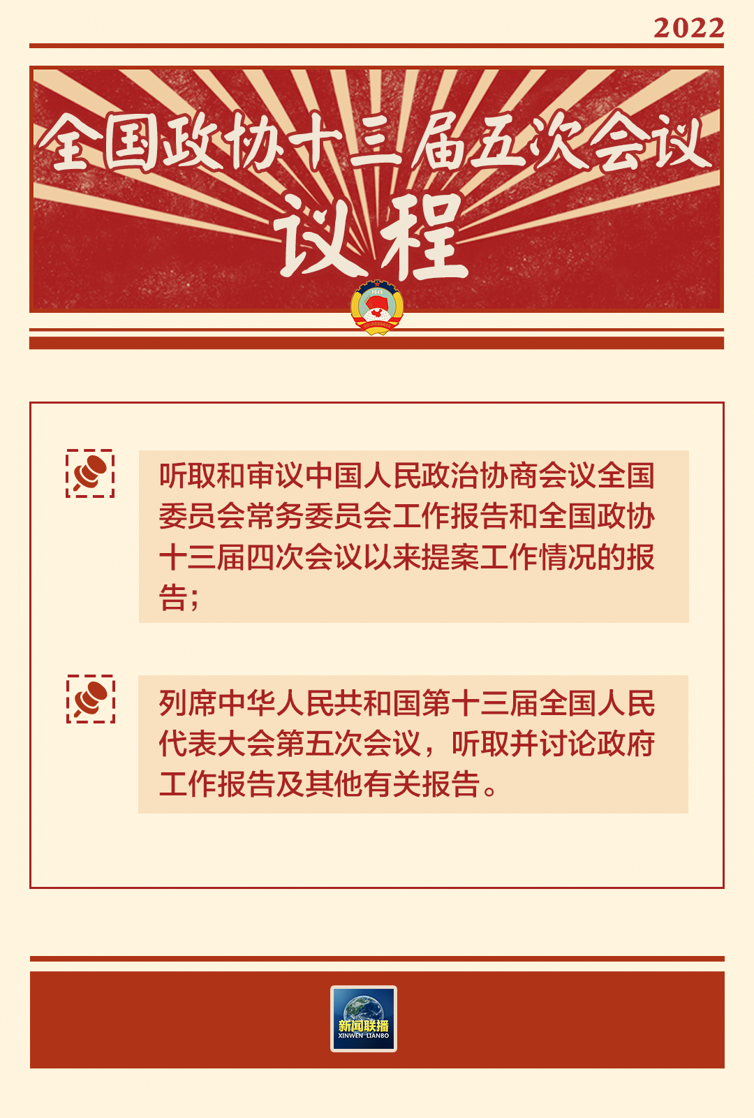 全國兩會是個什么會？來看這些要點→