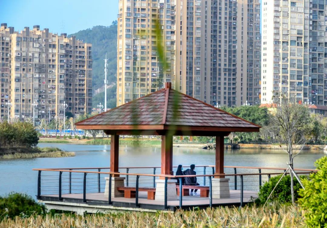 在長樂，有一種幸福叫“去家門口的公園打卡”  