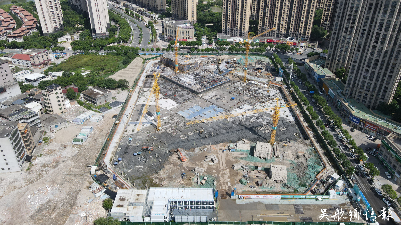 首占鎮(zhèn)上洋片區(qū)安置房一期項目建設穩(wěn)步推進