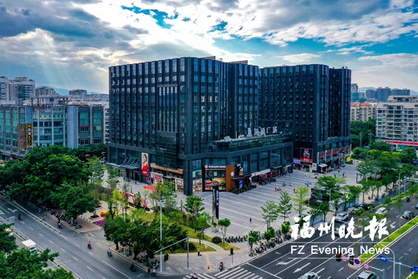 福州市將推廣商業(yè)廣場造綠蔭 海通廣場植綠已基本完成