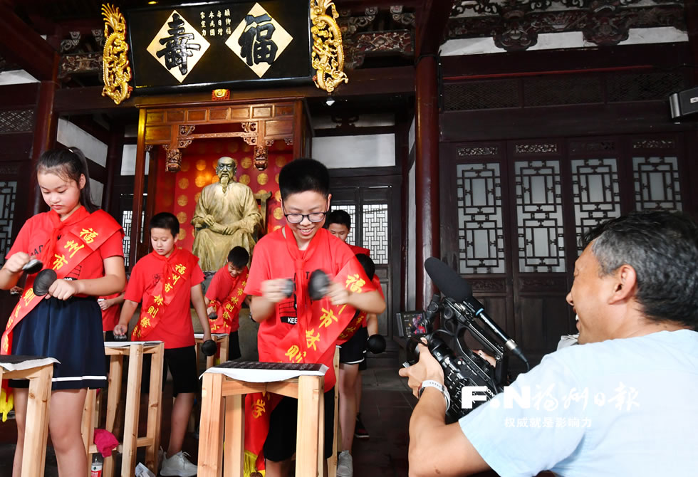 央視來(lái)榕拍攝紀(jì)錄片《福州古厝》