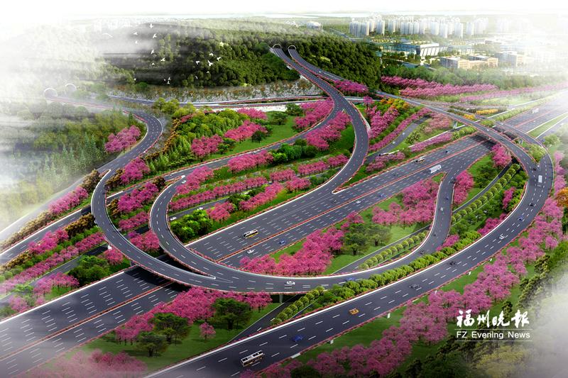 “最美園中互通”基本建成 面積相當(dāng)于21個(gè)足球場