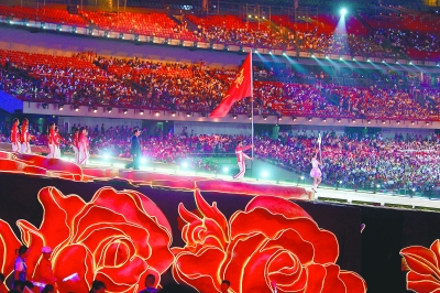 全國少數(shù)民族傳統(tǒng)體育運動會開幕　福建代表團(tuán)蓄勢待發(fā)