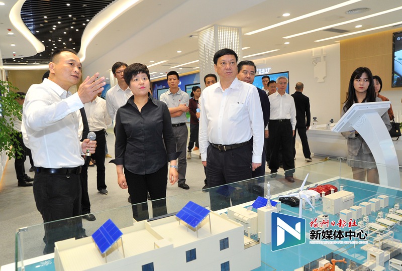 淮安市政府考察團(tuán)來榕考察