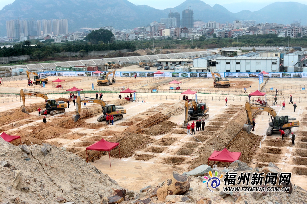 福建建設行業(yè)挖掘機駕駛員賽技能 福州25個個人和團體獲獎