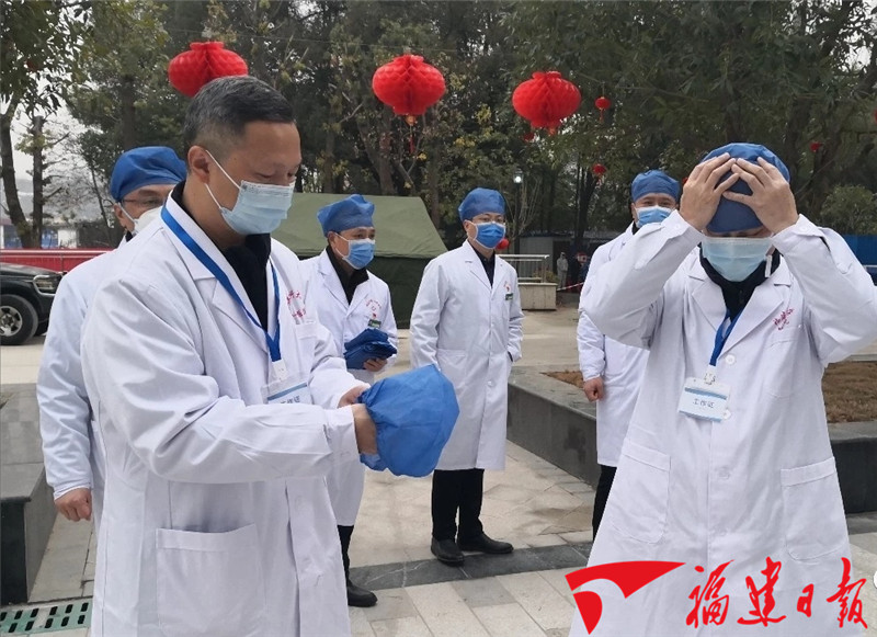 上戰(zhàn)場！今天福建醫(yī)療隊(duì)正式進(jìn)入宜昌市三醫(yī)院