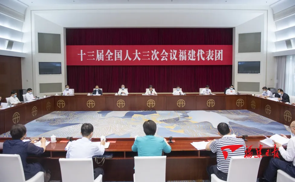 福建代表團(tuán)分組審議民法典草案