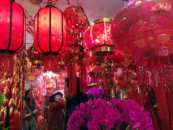 【網(wǎng)絡(luò)述年】春節(jié)臨近，長(zhǎng)樂(lè)河下街年味十足