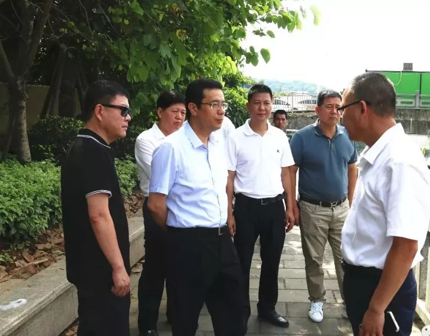 區(qū)領導現(xiàn)場督察推動生態(tài)環(huán)境保護工作