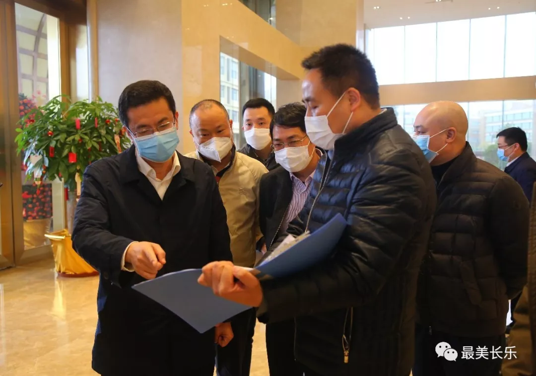 區(qū)領(lǐng)導(dǎo)帶隊檢查企業(yè)、項目工地疫情防控工作