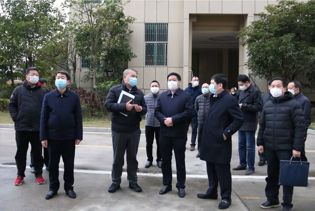 市領(lǐng)導(dǎo)來航檢查重點企業(yè)疫情防控工作