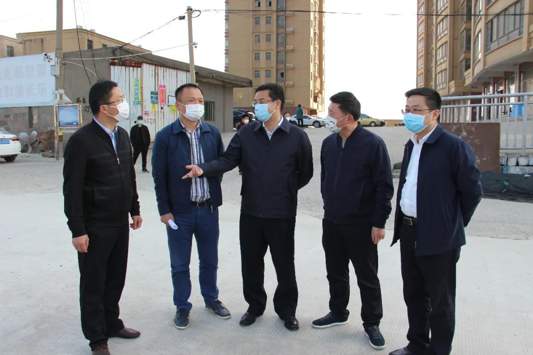 區(qū)領(lǐng)導(dǎo)檢查防汛備汛工作