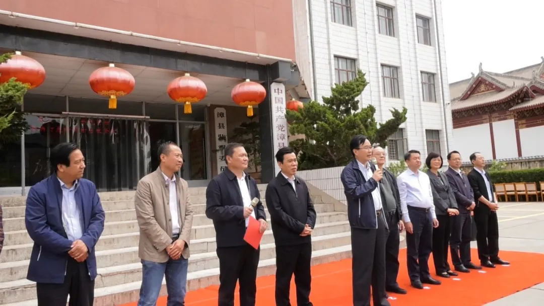 市領(lǐng)導(dǎo)赴漳縣考察對接?xùn)|西部扶貧協(xié)作工作