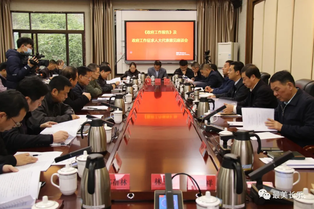 《政府工作報(bào)告》及政府工作征求人大代表意見(jiàn)座談會(huì)召開(kāi)