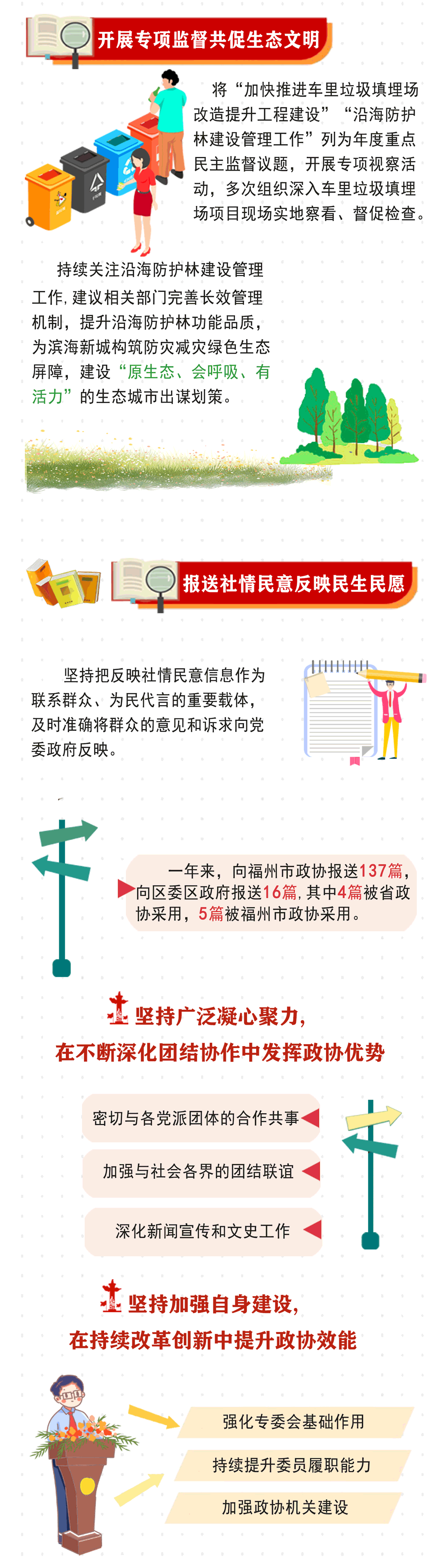 福州市長樂區(qū)政協(xié)十二屆五次會議開幕！一圖帶你看懂政協(xié)工作報告說了啥……
