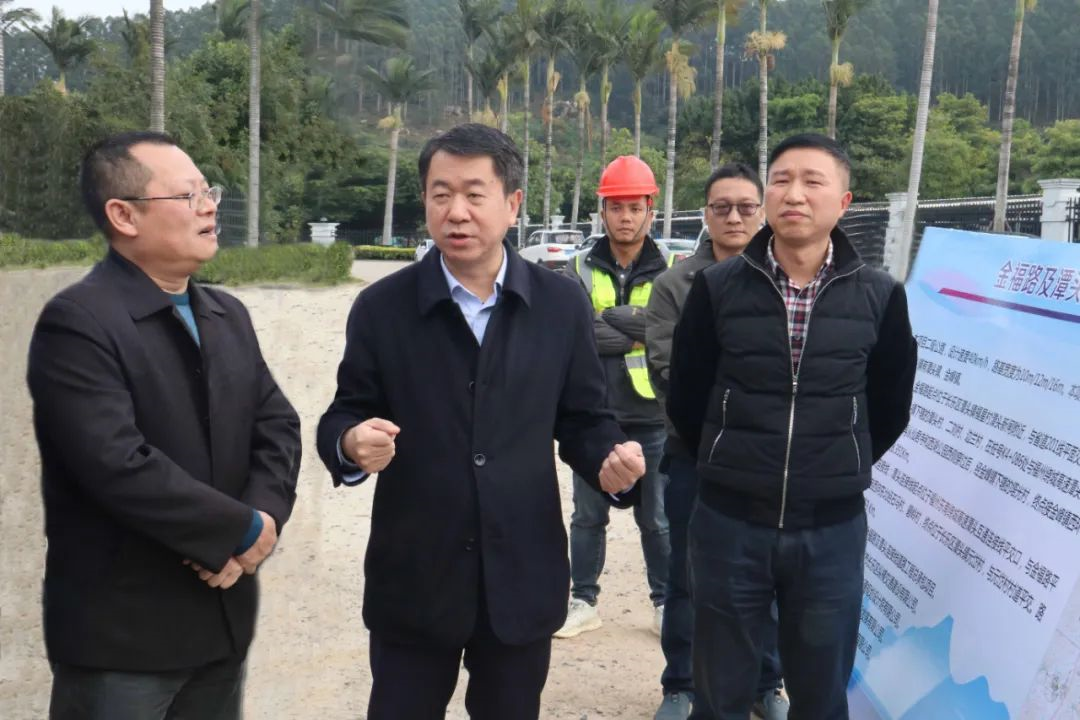 區(qū)領導現場督查全年經濟工作和重點項目完成情況