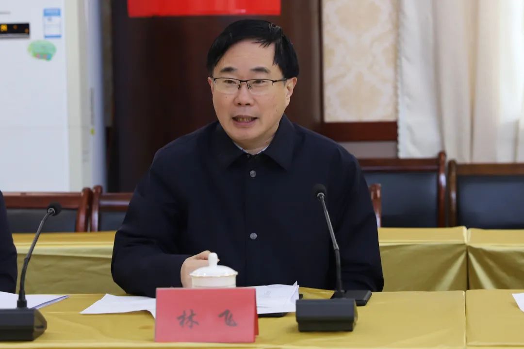 林飛帶隊走訪新區(qū)企業(yè)推動項目建設(shè)
