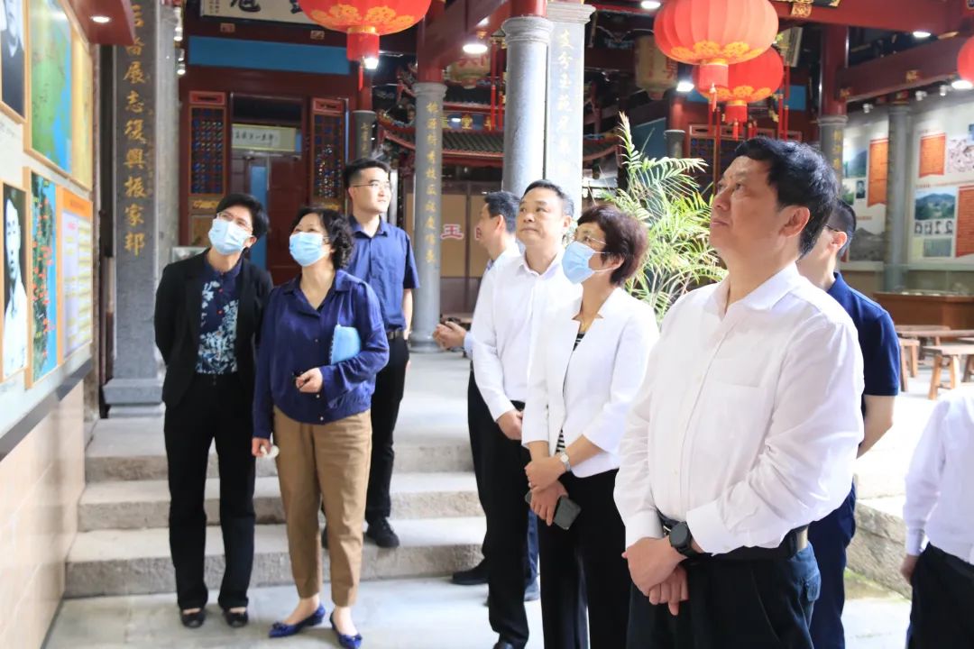 省人大教科文衛(wèi)工委領(lǐng)導(dǎo)來(lái)航開(kāi)展文旅經(jīng)濟(jì)發(fā)展、紅色文化遺存保護(hù)立法及古厝保護(hù)調(diào)研
