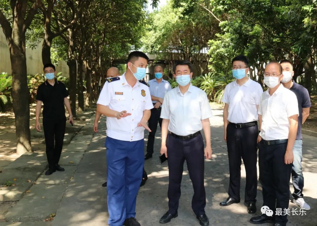 區(qū)領導開展安全生產檢查暨督導“隱患清剿”工作