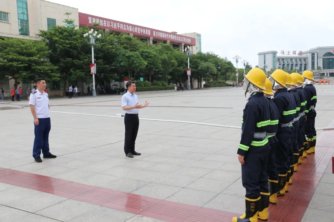 長(zhǎng)樂(lè)區(qū)領(lǐng)導(dǎo)開(kāi)展安全生產(chǎn)檢查暨調(diào)研微型消防站活動(dòng)