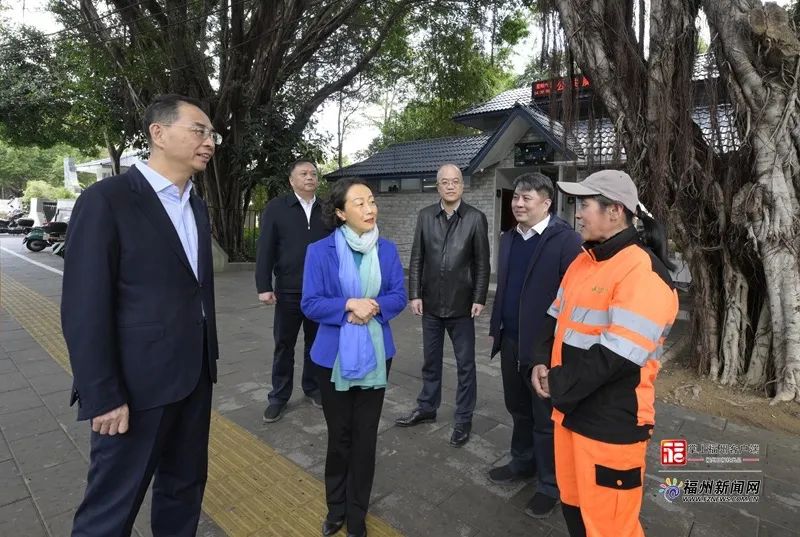 郭寧寧吳賢德赴長樂區(qū)走訪慰問