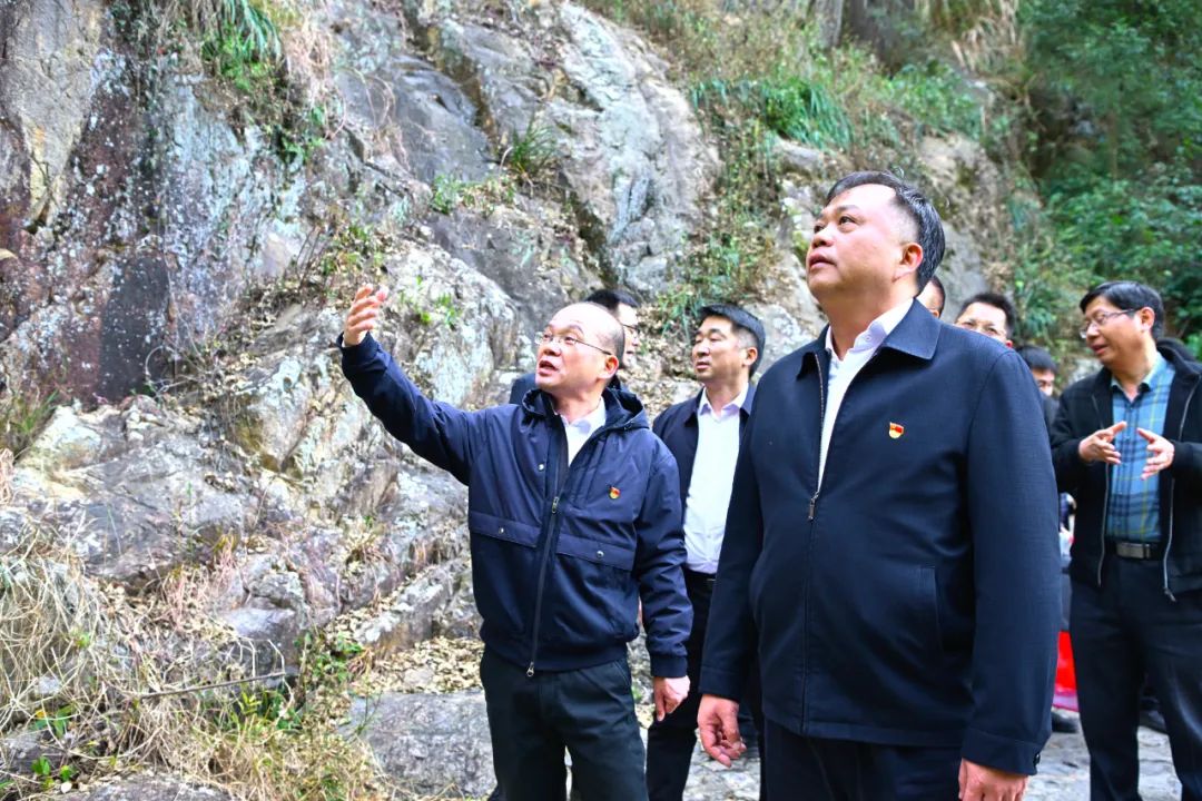 區(qū)領(lǐng)導(dǎo)帶隊開展巡山活動