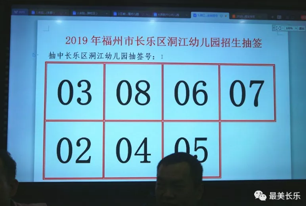 長樂5所城區(qū)公辦幼兒園招生抽簽結(jié)果出爐！