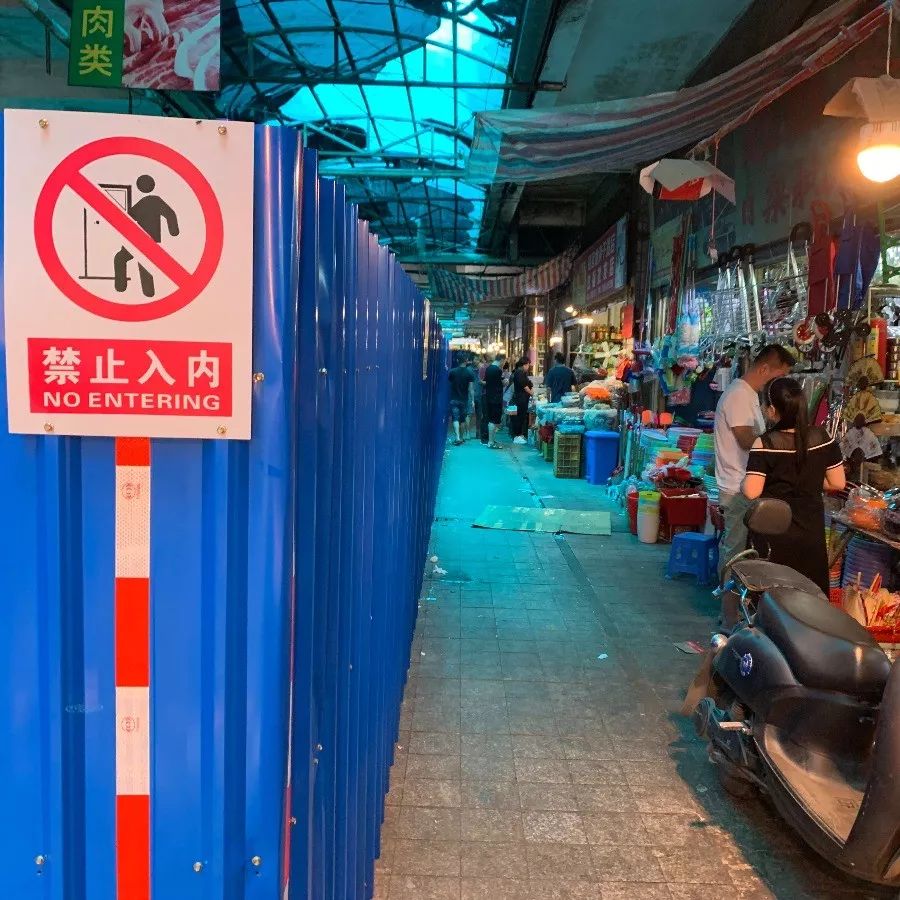 河下街農(nóng)貿(mào)市場升級改造啦！期待新“顏值”……