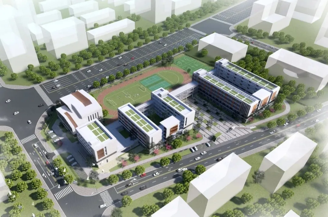 濱海新城第一小學計劃今年9月份建成投用