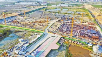 “五一”不停工 建設(shè)加速度
