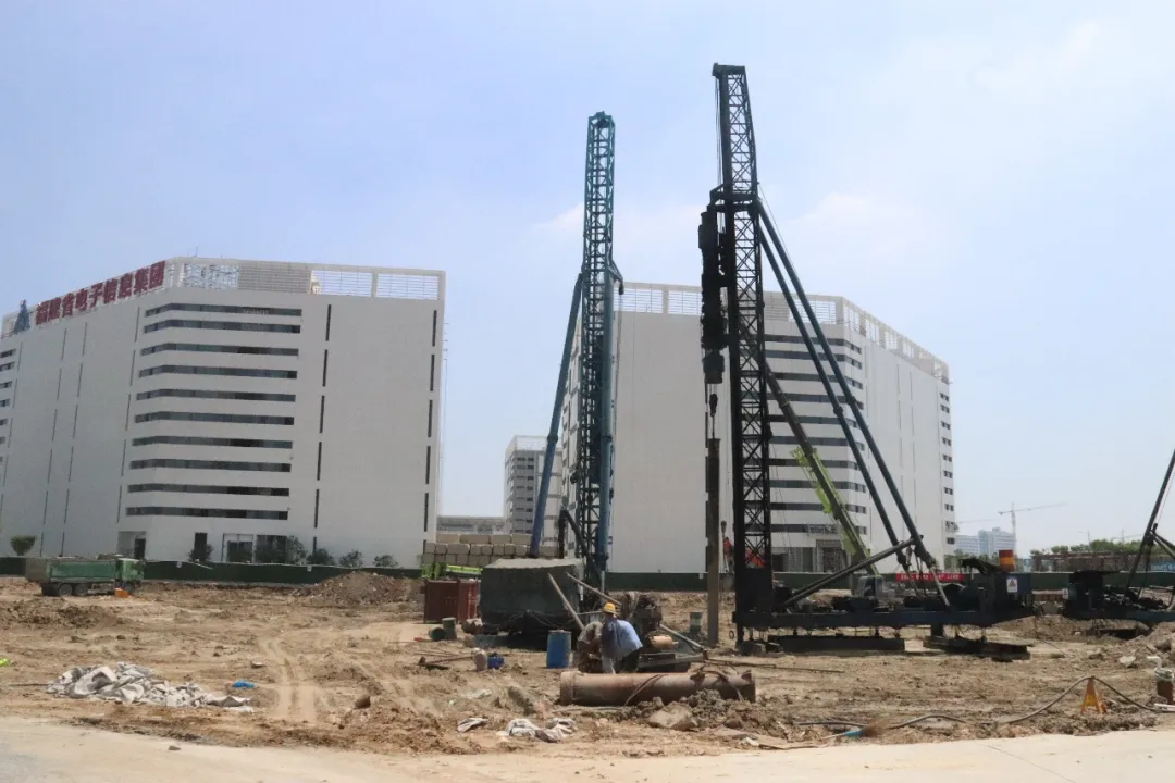 捷報頻傳！濱海新城智慧城市運營管理中心項目樁基完成