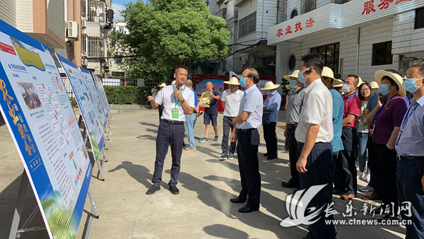 全國農業(yè)農村法治工作會議與會人員來航觀摩
