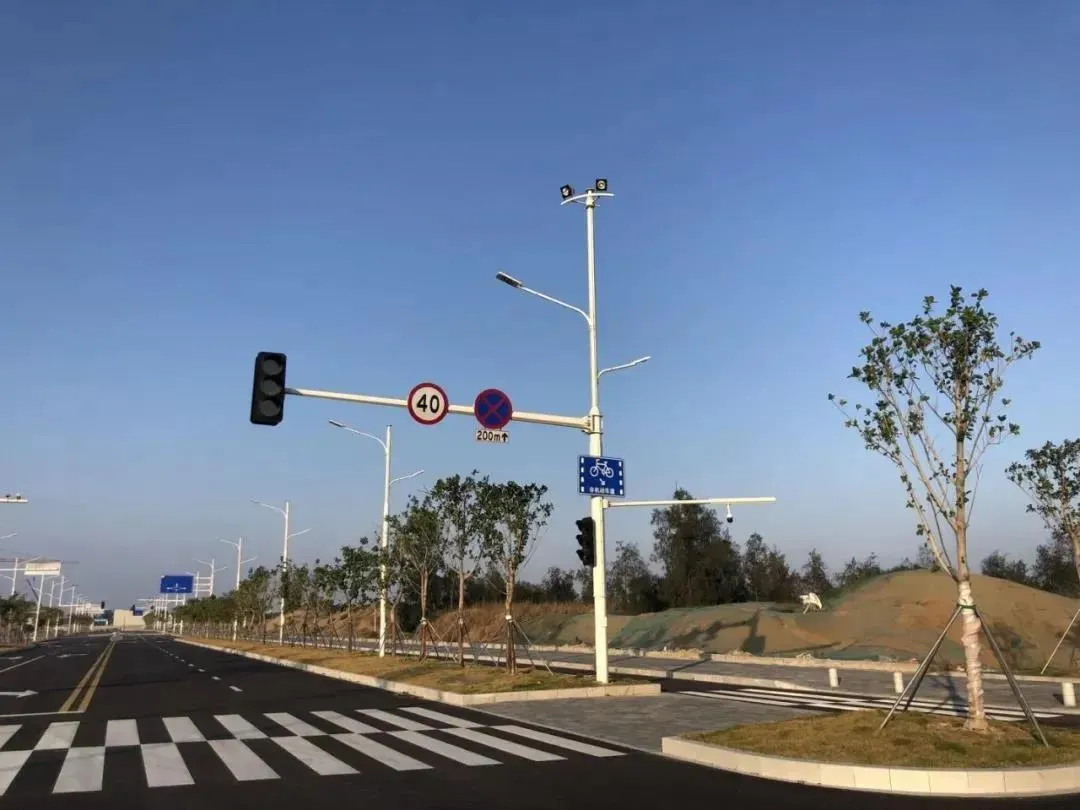 好消息！濱海新城主干道金濱路完成改造