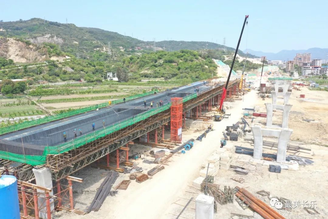 加速跑！國道G316線長樂漳港至營前段項目實現(xiàn)“開門紅”